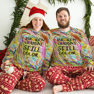 Broken Crayons Still Color All Over Print Shirt, Inspiring Shirt, Broken Crayons Shirts - AOP Products - GoDuckee