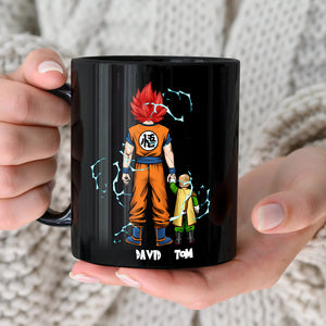 Legend Of Family 05QHDT310523HH Personalized Coffee Black Mug - Coffee Mug - GoDuckee