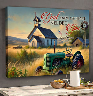 Personalized Gifts For Couple Canvas Print, Countryside Painting Art 02qhti121224 - Poster & Canvas - GoDuckee