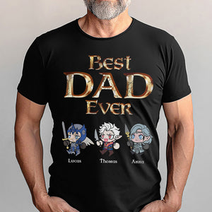 Personalized Gifts For Dad Shirt Best Dad Ever 05TOTI260324 Father's Day - 2D Shirts - GoDuckee