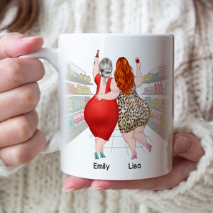Mom I'm So Thankful You Used Alcohol Personalized Coffee Mug - Coffee Mug - GoDuckee