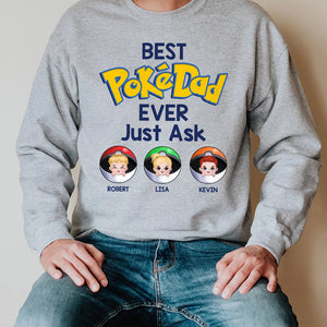 Best Dad Ever, Gift For Dad, Personalized Shirt, Kids Game Shirt 04ACDT240523HH - Shirts - GoDuckee