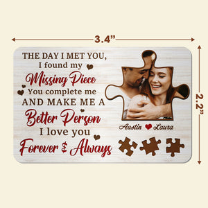 Custom Photo Gifts For Couple Wallet Card 05kati040125 - Wallet Card - GoDuckee