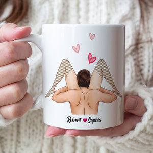 Lick Me Until Ice Cream - Personalized Couple Mug - Gift For Funny Couple - Coffee Mug - GoDuckee