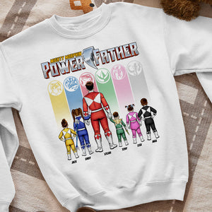 Mighty Morphin Power Father, Personalized Shirt, Gift For Family, 07huti050623hh - GRER2005 - Shirts - GoDuckee