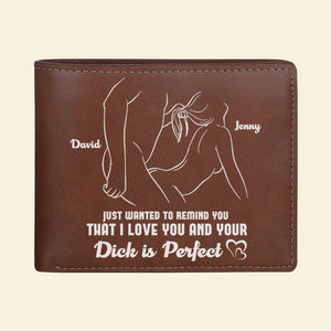 Personalized Gifts For Couple PU Leather Wallet 03OHTI270524 - PU Leather Wallet - GoDuckee