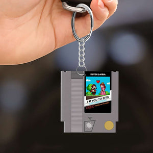 Romantic Couple, I Love You So Much, Personalized Keychain, Gifts For Couple, 04qhhn140723 - Keychains - GoDuckee