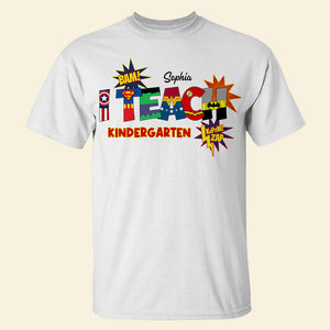 Gift For Teacher, Personalized Shirt 01HUDT300623 - Shirts - GoDuckee