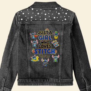 Blue Monster Denim Jacket - Personalized Gifts For Movie Lovers 05nati030625 - Denim Jacket - GoDuckee