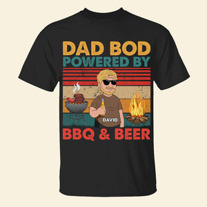 BBQ & Beer Dad 06DTDT240423TM Personalized Shirt Hoodie Sweatshirt - Shirts - GoDuckee