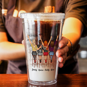 Drunk Stories Are Forever, Personalized Acrylic Tumbler, Gifts For Bestie - Tumbler Cup - GoDuckee