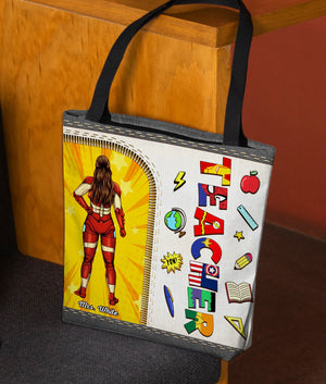 Teacher, Gift For Teacher, Personalized Tote Bag, Teacher Tote Bag, Back To School Gift 05QHTI100723TM - Tote Bag - GoDuckee