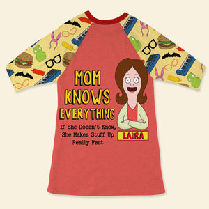 Personalized Gifts For Mom Raglan Dress, Omnipotent Mom 03qhti110325hg - AOP Products - GoDuckee