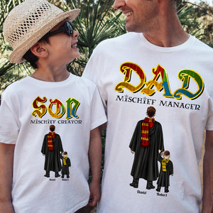 Magic Family Dad Mom And Kids 05HUDT140523TM Personalized Magic Shirt - Shirts - GoDuckee