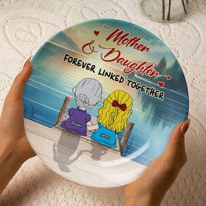 Personalized Gifts For Mom Ceramic Round Plate 05toti200325hg - Ceramic Round Plate - GoDuckee