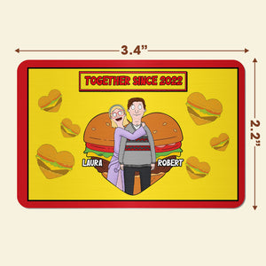 Personalized Gifts For Couple Wallet Card Together Since 03xqti281224hg - Wallet Card - GoDuckee