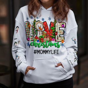 Love Snowman Family, Personalized Shirt, Christmas Gifts For Family 01ACDT091023 - AOP Products - GoDuckee