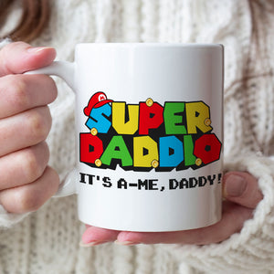 It's A-Me, Daddy, Personalized Mug, Gift For Family, 03huti220523ha - Coffee Mug - GoDuckee
