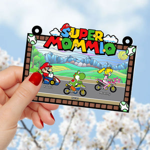 Personalized Gift For Mom Suncatcher Window Hanging Ornament 04NATI240424 Mother's Day - Ornaments - GoDuckee