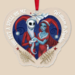You Put A Spell On Me 02HUDT190823 Personalized Ornament, Christmas Gifts For Him - Gifts For Her - Ornament - GoDuckee