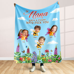 Custom Photo Gifts For Grandma Blanket 04toti301224 - Blanket - GoDuckee