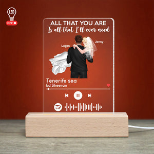 All That You Are, Couple Gift, Personalized Led Light, Marry Couple Led Light 03TOTI110823TM - Led Night Light - GoDuckee