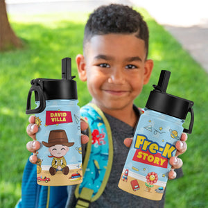 Pre-K Kid Story, 01HUDT070723HA Personalized Kid Tumbler, Gifts For Kid - Kid Tumbler - GoDuckee