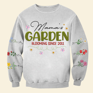 Personalized Gifts For Mom Shirt Embroidered Birth Months Flowers 05kati240325 - AOP Products - GoDuckee