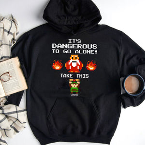It's Dangerous To Go Alone 03NATI240523 Personalized Graduate Shirt - Shirts - GoDuckee
