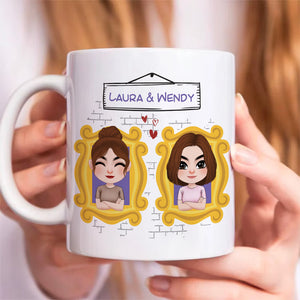 I Wish You Lived Next Door, Personalized Coffee Mug, Gifts For Friend - Coffee Mug - GoDuckee