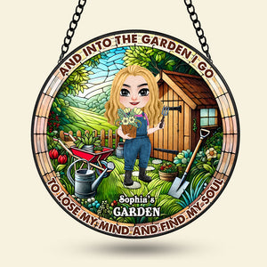 Personalized Gifts For Gardener Stained Glass, Gardening & Plants Lover 01qhti251224 - Ornament - GoDuckee