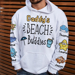 Family Beach Buddies, Personalized Shirt, Christmas Gifts For Family 03ACDT101023 - AOP Products - GoDuckee