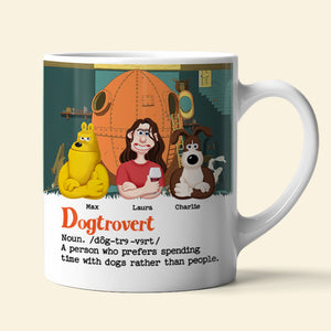 Personalized Gifts For Dog Mom Coffee Mug 02xqti110225pa - Coffee Mug - GoDuckee