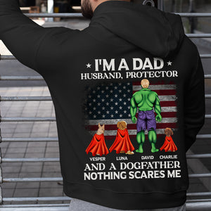 Super Dog Father 03DTDT220423TM Father's Day Personalized Shirt - Shirts - GoDuckee
