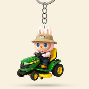 Farmer Doll Keychain - Personalized Gifts For Farmers 05ohti280625 - Keychains - GoDuckee