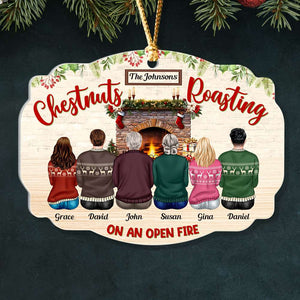 Chestnuts Roasting, Personalized Ornament, Gifts For Family 05QHDT111023 - Ornament - GoDuckee