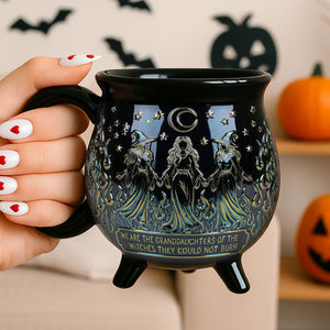 Witch Descendants Cauldron Mug, Personalized For Witch Lovers 01qhti200825 - Cauldron Mug - GoDuckee