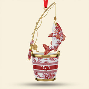 Fishing Christmas Ornament Personalized Gifts for Fishing Lovers 03PGTI161025 - Ornament - GoDuckee