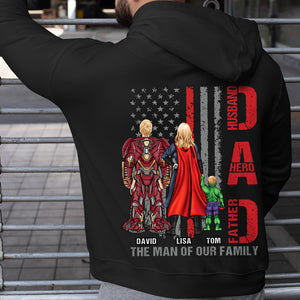 Dad The Man Of Our Family-08htdt010623tm Personalized Shirt - Shirts - GoDuckee