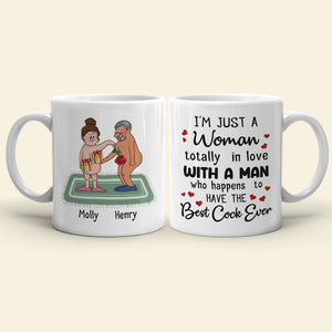Best B**bs Ever, Personalized Funny Old Couple Mug 02NTDT040323HN - Coffee Mug - GoDuckee