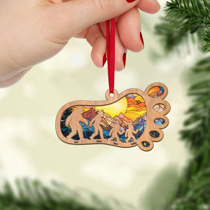 Gift For Family, Personalized Mixed Ornament, Primitives Family Suncatcher Ornament, Christmas Gift 02NATI010923 - Ornament - GoDuckee