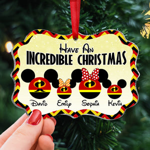 Christmas Gifts For Family 02OHDT271023 Personalized Medallion Ornament - Ornament - GoDuckee