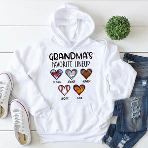Family Favorite Lineup, Personalized Shirt, Gifts For Family 01HUDT100723 - Shirts - GoDuckee