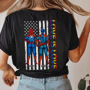 Love Is Love 09DTDT100623TM Personalized Shirt Hoodie Sweatshirt - Shirts - GoDuckee