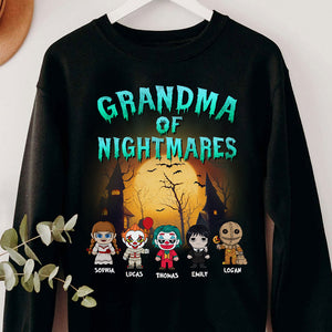 Family Of Nightmares, Gift For Family, Personalized Shirt, Horror Kids Shirt, Halloween Gift 05NATI140723HA - Shirts - GoDuckee