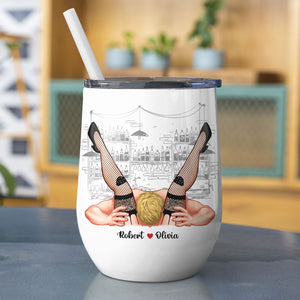 You're Like A Fine Wine, Couple Gift, Personalized Wine Tumbler, Naughty Couple Tumbler - Wine Tumbler - GoDuckee