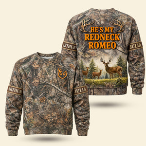 Couple Hunting 3D Shirt - Personalized Gifts For Couples 01huti270126-Homacus
