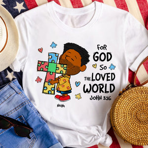 Personalized Gifts For Autism Awareness Shirt 03xqti200225hg - Shirts - GoDuckee