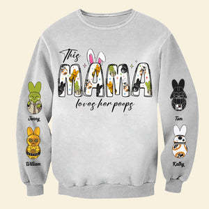 Personalized Gifts For Mom Shirt Easter Day 05xqti120225 - AOP Products - GoDuckee