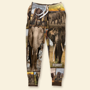 Personalized Gifts For Elephant Lover Sweatpants 012qhti311224 - Shorts and Pants - GoDuckee